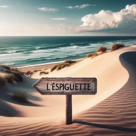 Bungalow Dans Une En Plein Air A L'elysee Vagues Oceanes 